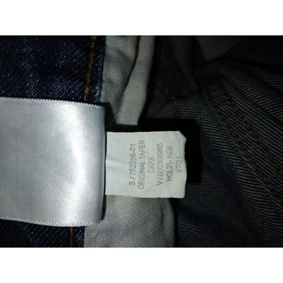 Men's Old Navy Straight Taper Jeans 36x30 Medium Wash measures 35x29 - Picture 8 of 9